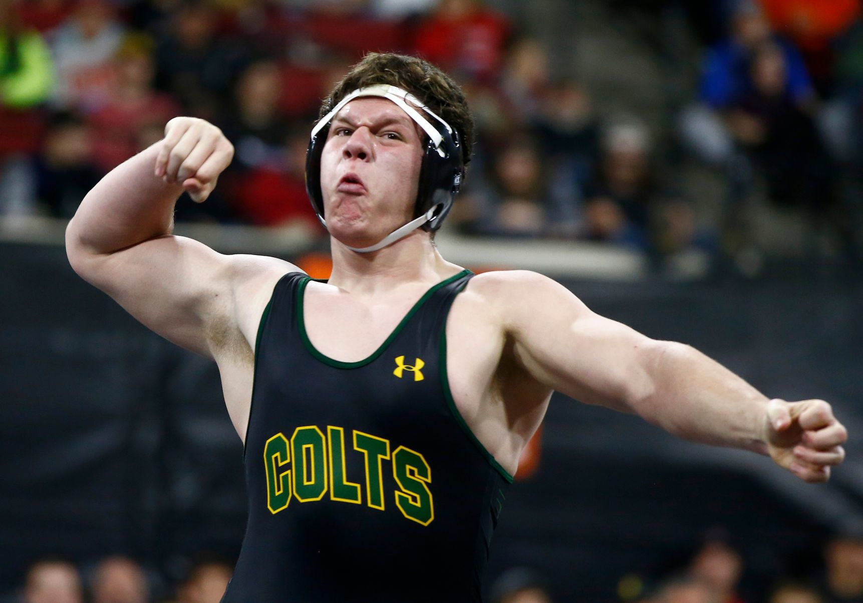 Championship round of state wrestling